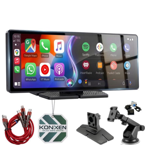Konxen 10,26" Draadloos CarPlay & Android Auto Autoscherm